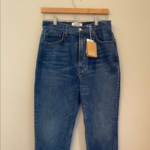 Reformation high rise denim jean
